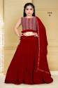 classic Georgette Embroidery work Lehenga Choli thumb 2