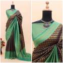 classic golden jari  kuber silk saree thumb 4