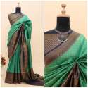 classic golden jari  kuber silk saree thumb 5