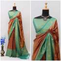 classic golden jari  kuber silk saree thumb 6