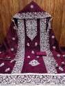 classic modal embroidery work dress material thumb 7