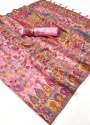 classic Organza With Handloom Weaving Kashmiri saree thumb 9