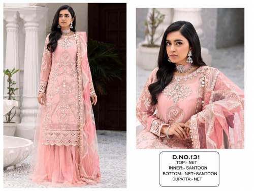  classic Sequence Embroidery Work Pakistani suit