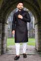 Cotton fabric Mens kurta with payjama thumb 5