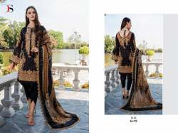 Deepsy Firdous Urbane 23 Vol 2 Cotton Dupatta Pakistani Suits in Best Dealer 