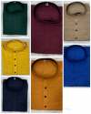 Desi boys present short sleeve Khadhi kurta thumb 1