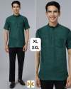 Desi boys present short sleeve Khadhi kurta thumb 7