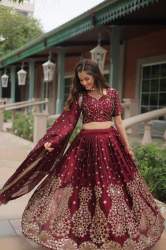  Designer And Luxurious Wedding Collection With Rangoli Silk Heavy Sequins & Thread Embroidered Work