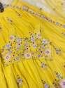 Designer Chinon Lehenga Choli with Embroidered Jacket thumb 9