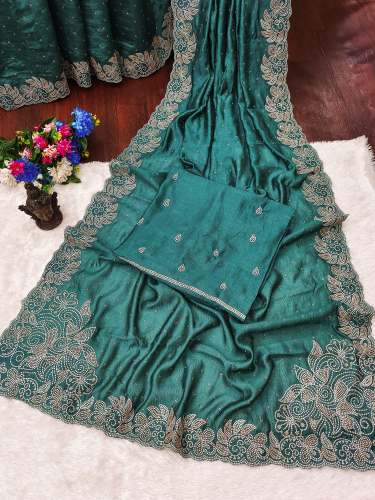 Designer Collection Of Embroidery Work Saree