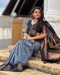 Designer Collection of Lichi Silk Saree