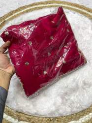 Designer Embroidery Sequence Zari Work Jimmy Choo saree