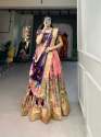 The Elegance And Tradition Beauty With Charm Of Kalamkari Prints Lehenga Choli thumb 1
