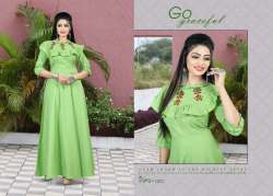 Designer Floor Length Kurti