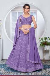 Designer Heavy Fox Georgette Lehenga Choli 