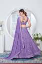 Designer Heavy Fox Georgette Lehenga Choli  thumb 4