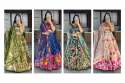 Elegant Art Silk Lehenga With Gota Patti Work  thumb 1