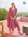  Embroidered Alia Cut Kurti with Pant  Dupatta set thumb 4
