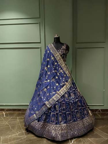Exclusive And Premium Quality Dola Silk Lehenga 