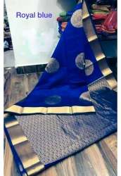 Exclusive Jacquard Work  Lichi Silk Saree