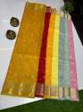 Exclusive Soft Silk Embroidery Banarasi saree thumb 15