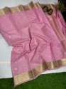 Exclusive Soft Silk Embroidery Banarasi saree thumb 2