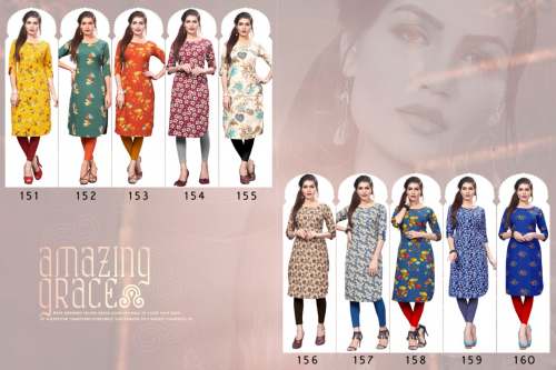 Fancy Straight Kurti