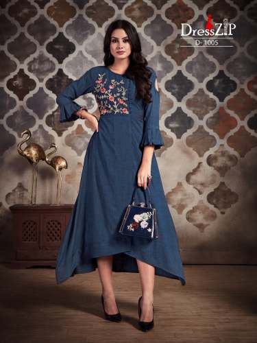 Fancy Tail Cut Kurti