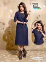 Fancy Trendy Denim kurti  thumb 5