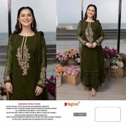  FEPIC  Latest  Georgette Pakistani suit