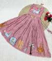 Festival Special digital Chion Kids Lehenga With Heavy Tussels