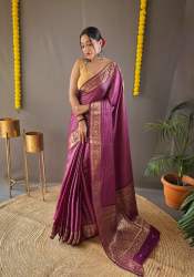 Ganga arrival  Organza Zari Woven Saree