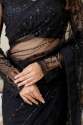 Grace Soft Mono Net Saree Embroidered With Sequins thumb 13