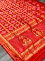 Gujarat tranding Litchi silk  Bandhani Saree with Zari Pallu  thumb 7
