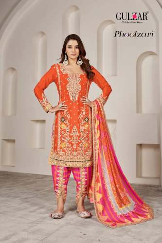 Gulzar collection handmade mirror work embroidery readymade suit