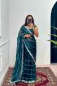 Heavy Embroidery Zari Work Patta With Cut Work Border Jimmy Choo Saree thumb 8