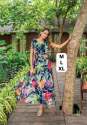 Heavy Georgette printed Maxi dress thumb 5