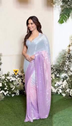 Heavy Georgette Sequanc Saree