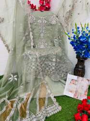 Heavy Orgenza Silk Pakistani Suite