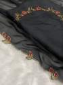 Heavy Rangoli Silk Handwork saree thumb 2