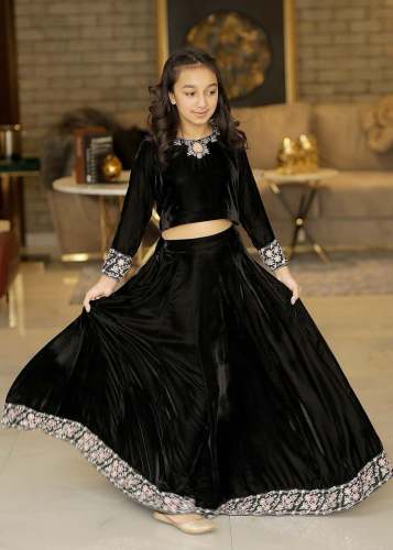 Heavy Viscose Velvet Lehenga Choli