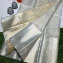 jacquard border with rich pallu soft kota tissue silk saree thumb 2