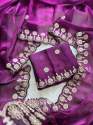 Jaipuri gota work jimmy choo  saree thumb 10