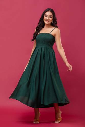 Kair Eiastic maxi Anarkali dress with women Gowns