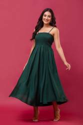Kair Eiastic maxi Anarkali dress with women Gowns