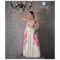 KASHVI launch viscos jacquard silk lehenga with shrug thumb 2