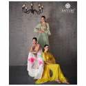 KASHVI launch viscos jacquard silk lehenga with shrug thumb 9