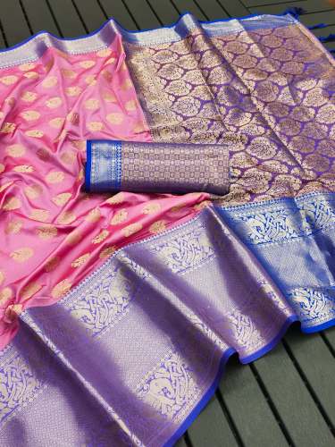 Khushi-Vol-5 katan silk antique Jari kanjivaram saree