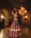 Kinjal Dave Navratri Style Printed Heavy lehenga choli thumb 4