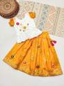 latest BANARASI SILK  zari border Lehnga thumb 2
